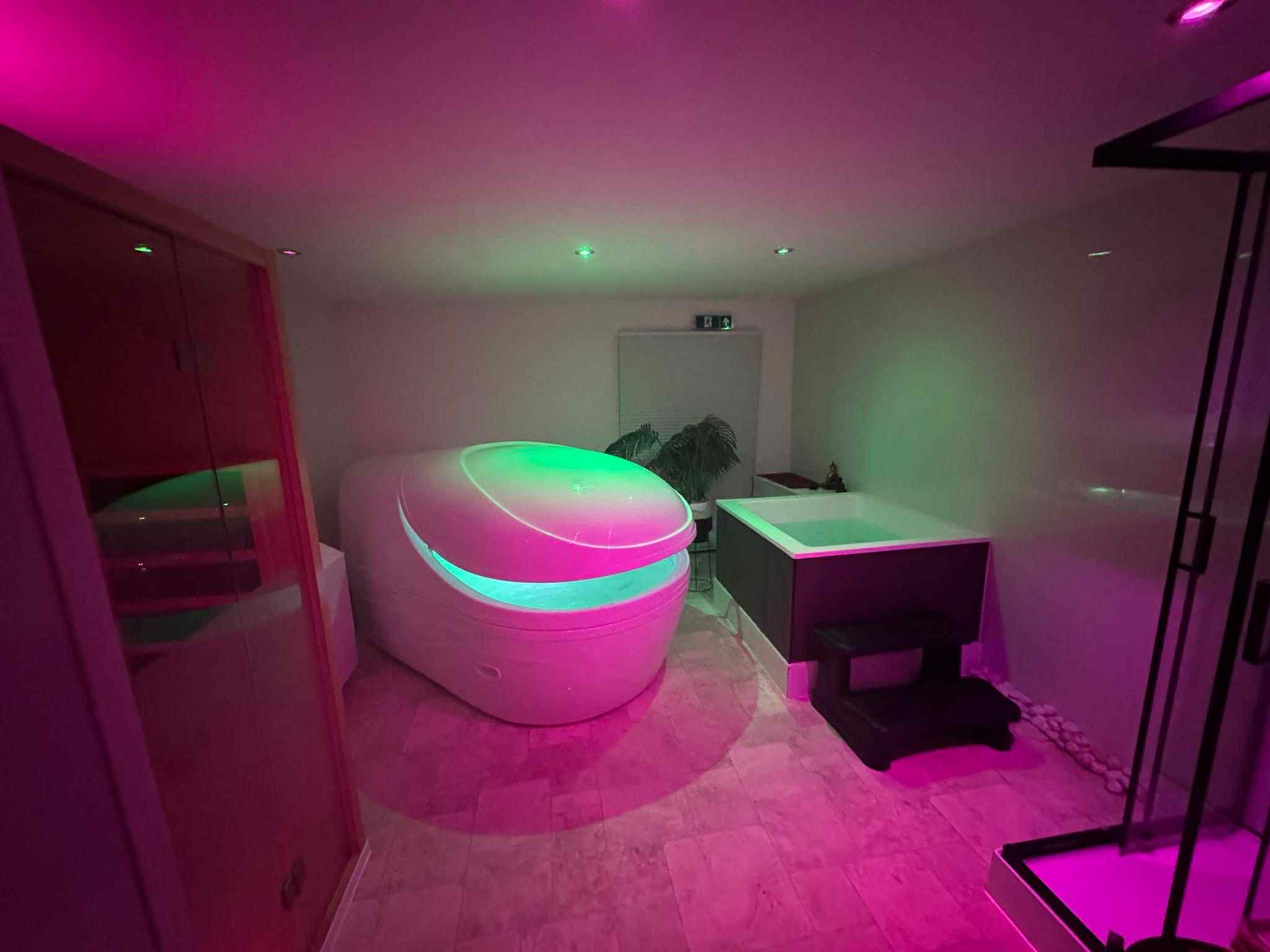 Infrared sauna room
